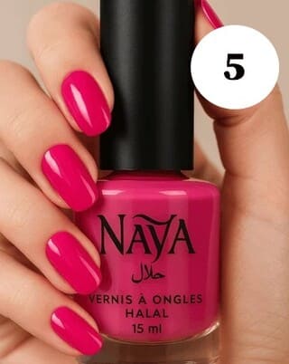 Rose de Damas 5 vernis halal