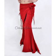 pantalon de cours rouge