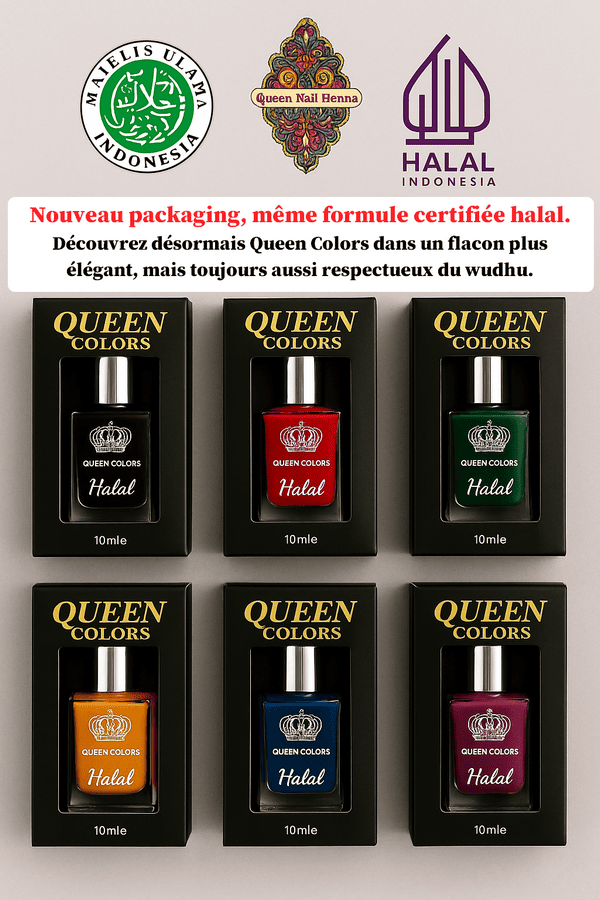 Queen Color coloration halal pour les ongles