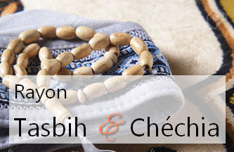 rayon tasbih et chechia musulman