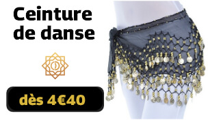 ceinture de danse orientale des 4€40