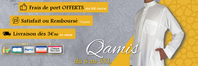 Boutique Qamis homme