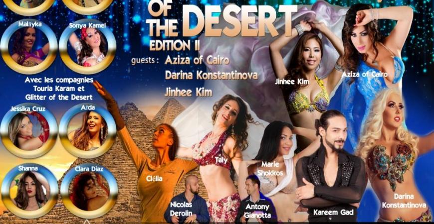 Glitter of the Desert du 8-10 juillet 2016 à Paris