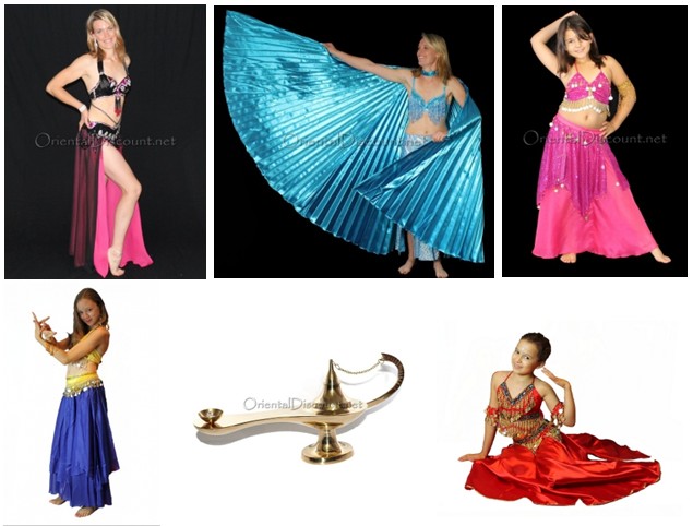 tenues de danse orientale
