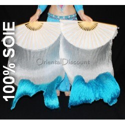 Éventail De Danse Du Ventre Éventails En Voile De Soie Éventail Pour La  Danse Éventails De Danse Du Ventre En Soie Éventails [H2124] - Cdiscount  Maison